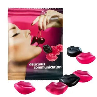 Vegane Schwarzwälder-Kirsch Pralinen, mit Logo TK Gruppe® Grosshandel 