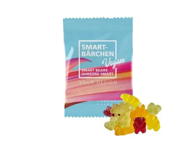 Vegane Smartbärchen 10g - Pflanzlicher Naschspaß TK Gruppe® Grosshandel 