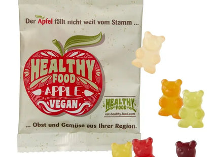 Vegane XXL-Bärchen: Großformatiger Snack im personalisierten Tütchen TK Gruppe® Grosshandel 