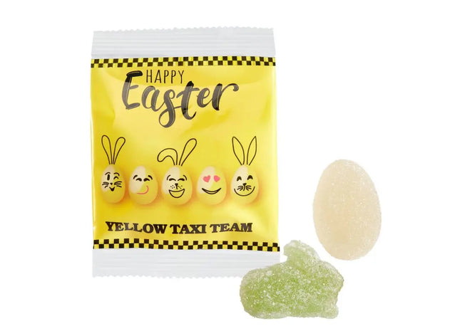 Veganes Ostergelee in umweltfreundlicher Verpackung mit Personalisierung TK Gruppe® Grosshandel 