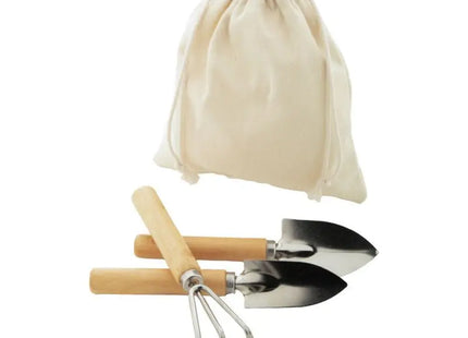 Veranda Gartenwerkzeugset in Naturtönen – Ideal für jeden Hobbygärtner TK Gruppe® Grosshandel 