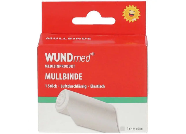 Verband Mullbinde 1 Stück 4m x 6cm TK Gruppe® Grosshandel 