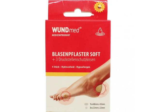Verbandset: Blasenpflaster & Druckpunktschutz – Vielseitige Wundversorgung TK Gruppe® Grosshandel 