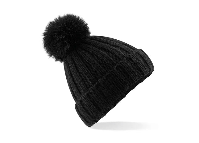 Verbier Fur Pop Pom Chunky Beanie TK Gruppe® Grosshandel 