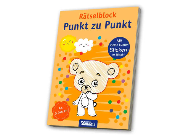 Verbindungskünstler: Punkt-zu-Punkt Rätselblock für kreative Entspannung TK Gruppe® Grosshandel 