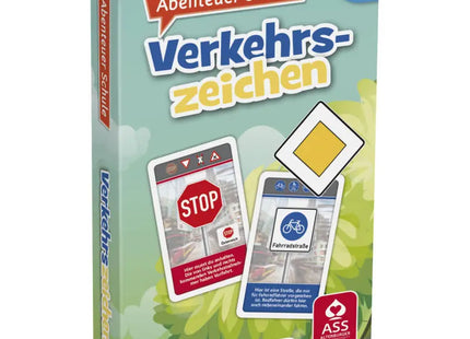 Verkehrszeichen Lernspiel in Faltschachtel - Spielerisch den Straßenverkehr verstehen TK Gruppe® Grosshandel 