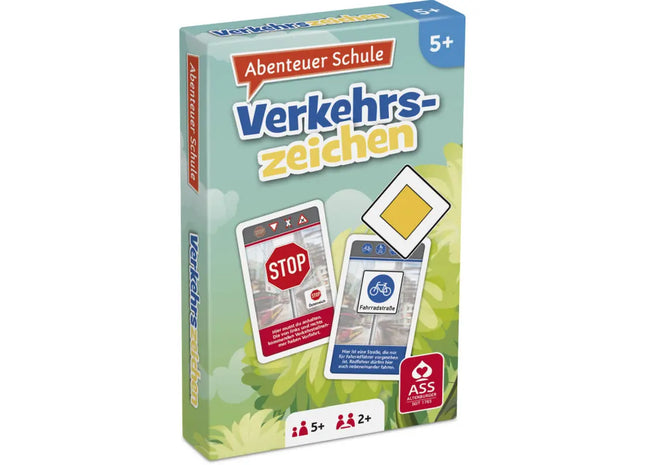Verkehrszeichen Lernspiel in Faltschachtel - Spielerisch den Straßenverkehr verstehen TK Gruppe® Grosshandel 