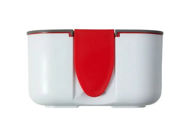 Veronica Silicone and Plastic Bread Box 850ml in Red - Flexible, Durable, Compact Storage TK Gruppe® Grosshandel 