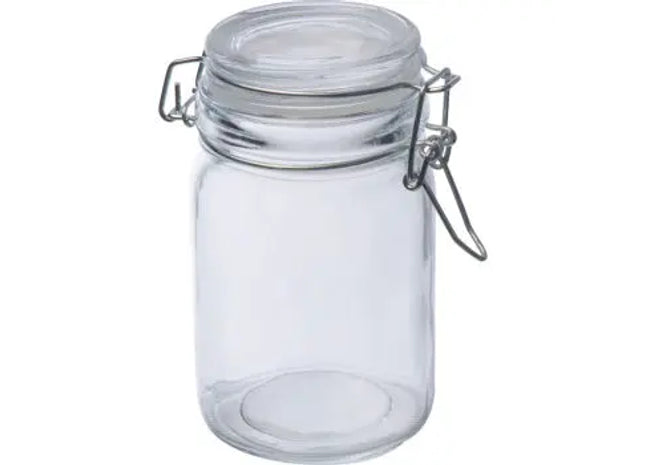 Verschließbares Aufbewahrungsglas 200 ml - Transparent, luftdicht & langlebig TK Gruppe® Grosshandel 