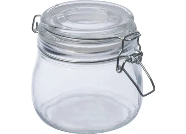 Verschließbares Aufbewahrungsglas 400 ml - Transparent, robust & multifunktional TK Gruppe® Grosshandel 
