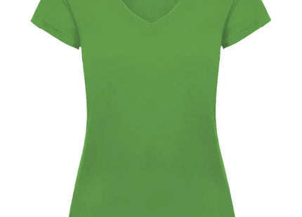 Victoria Damen T-Shirt mit V-Ausschnitt - Bequemes, stilvolles Freizeitshirt TK Gruppe® Grosshandel 