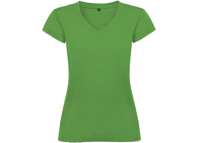 Victoria Damen T-Shirt mit V-Ausschnitt - Bequemes, stilvolles Freizeitshirt TK Gruppe® Grosshandel 