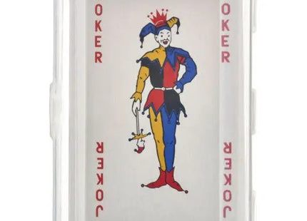 Victoria Kartenspiel in transparenter PET Box - Rot, Sichtbarer Charme TK Gruppe® Grosshandel 