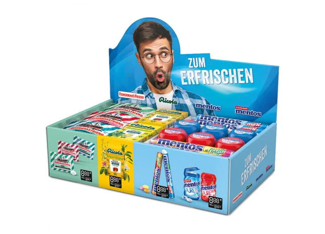 Vielfältige 'FRESH' Lebensmittelbox - 46 Stück, 9 Sorten Mixpaket TK Gruppe® Grosshandel 