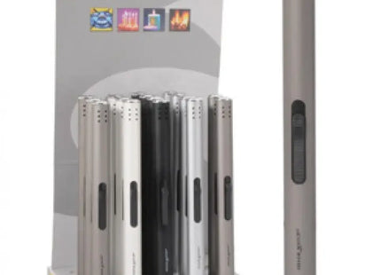 Vielfarbiges Gasanzünder-Stabset, 17cm, 4 Stück in ansprechender Displaybox TK Gruppe® Grosshandel 