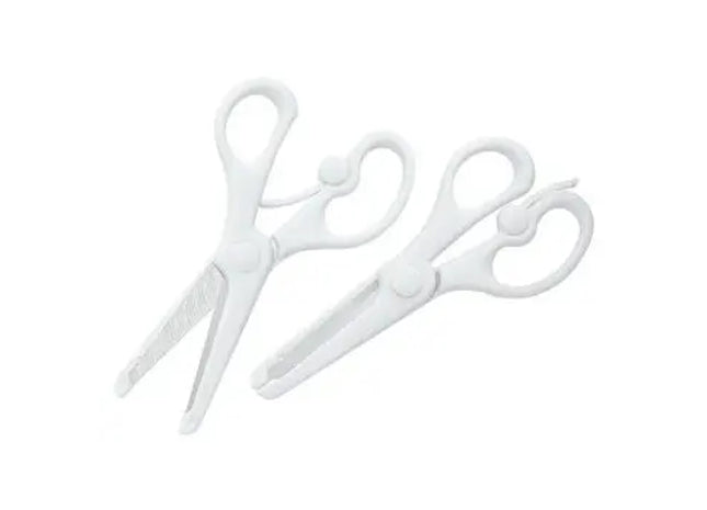 Vielseitige Schere - Weiß, Präzises Schneidwerkzeug für Haushalt und Büro TK Gruppe® Grosshandel 