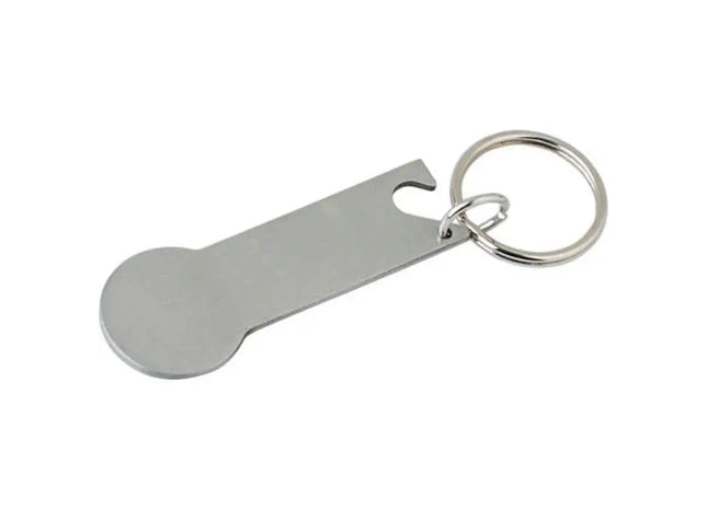 Vielseitiger Gavin Multifunktions-Schlüsselanhänger aus Edelstahl – Praktisch & Robust TK Gruppe® Grosshandel 