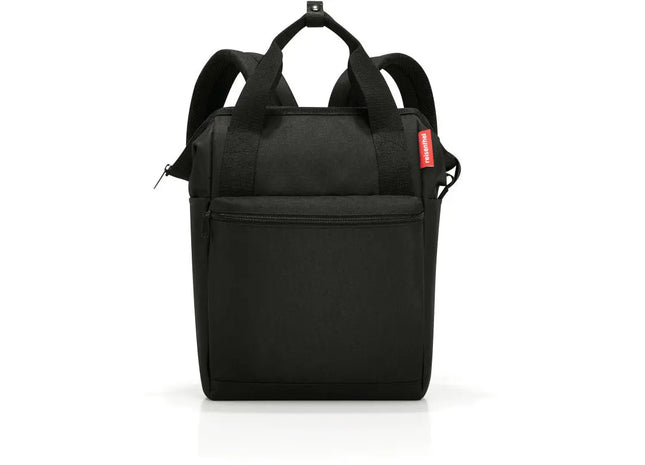 Vielseitiger Schwarzer Allrounder R Rucksack – Praktisch und Stilvoll TK Gruppe® Grosshandel 