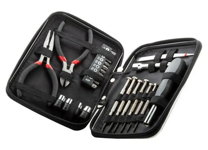 Vielseitiges Aldrin Werkzeugset – hochwertig, schwarz, robust und ergonomisch TK Gruppe® Grosshandel 