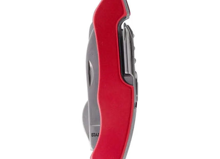 Vielseitiges Breithorn Multifunktions-Taschenmesser - Rot: Praktisch, Robust, Zuverlässig TK Gruppe® Grosshandel 