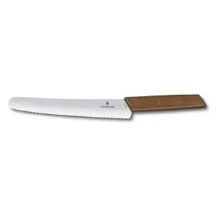 Vielseitiges Brot- und Konditormesser, 22 cm - Robust & Elegant, Braun TK Gruppe® Grosshandel 