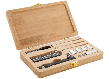 Vielseitiges Cooter Werkzeugset – hochwertig, naturbelassen, robust und ergonomisch TK Gruppe® Grosshandel 