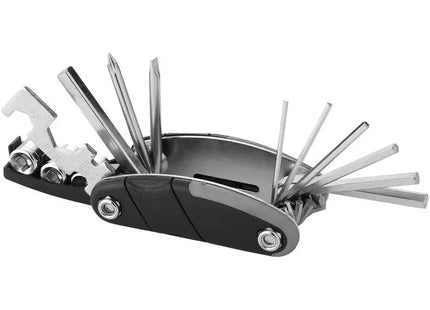 Vielseitiges Fix-it Multifunktionswerkzeug – 16 Funktionen, schwarz, robust und kompakt TK Gruppe® Grosshandel 