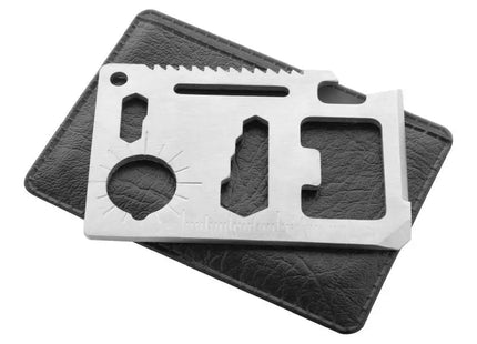 Vielseitiges Gyver Multitool - silbernes Multifunktionswerkzeug für Outdoor und Alltag TK Gruppe® Grosshandel 