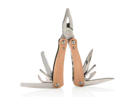 Vielseitiges Holz-Multitool in Braun - Robust & Elegant für Alltagsgebrauch TK Gruppe® Grosshandel 