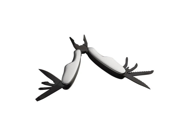 Vielseitiges Multifunktions-Werkzeug RE98-TARAKAN – hochwertig, silber, robust und kompakt TK Gruppe® Grosshandel 