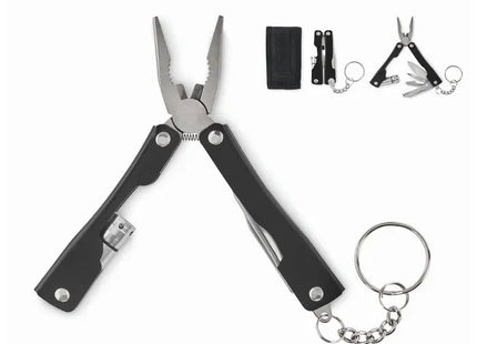 Vielseitiges Multifunktionsmesser AYUDA - Schwarz: Praktisch, Robust, Kompakt für Alltag und Outdoor TK Gruppe® Grosshandel 