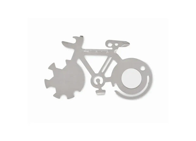 Vielseitiges Multifunktionswerkzeug BITOOL - Mattsilber: Praktisch, Robust, Kompakt für Alltag und Outdoor TK Gruppe® Grosshandel 