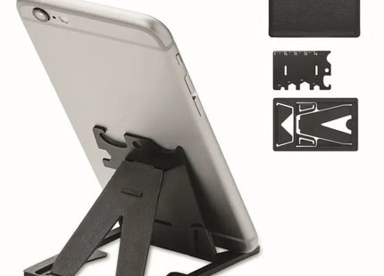 Vielseitiges Multifunktionswerkzeug TACKLE - Schwarz: Praktisch, Robust, Kompakt für Alltag und Outdoor TK Gruppe® Grosshandel 