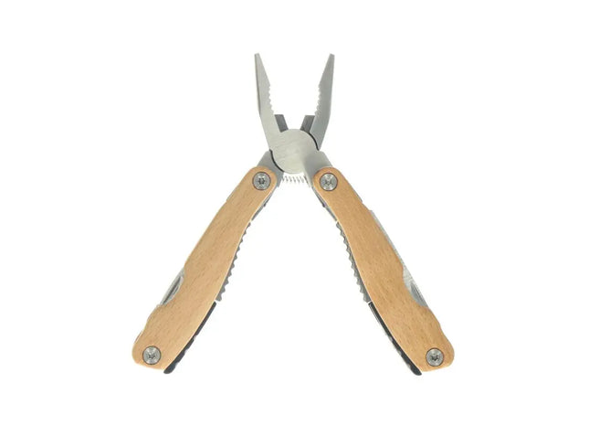 Vielseitiges Multitool Wood, groß - natürliches, multifunktionales Werkzeug in Naturholz-Optik TK Gruppe® Grosshandel 
