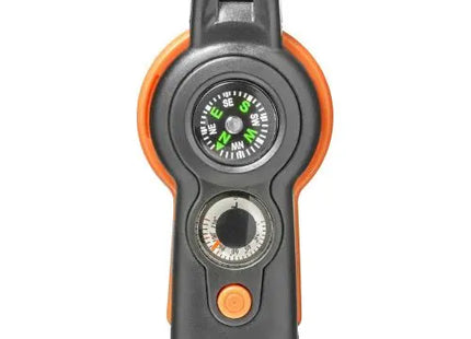 Vielseitiges Outdoor Survival Tool mit 6 Funktionen Andrea - orange - Multifunktionswerkzeug TK Gruppe® Grosshandel 