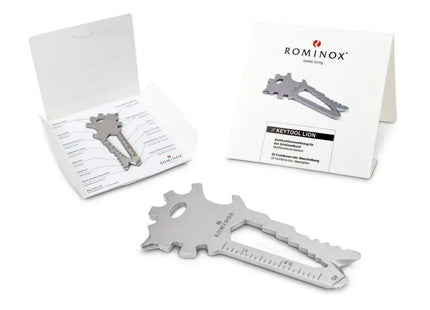 Vielseitiges ROMINOX Key Tool Lion - kompaktes Multifunktionswerkzeug mit 22 Funktionen TK Gruppe® Grosshandel 