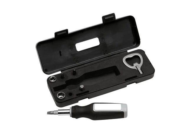 Vielseitiges Werkzeugset REFLECTS-TOPKI – schwarz-silber, robust, kompakt und langlebig TK Gruppe® Grosshandel 