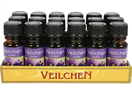 Violette Duftöl 10ml - Blumige Essenz in eleganter Glasflasche TK Gruppe® Grosshandel 