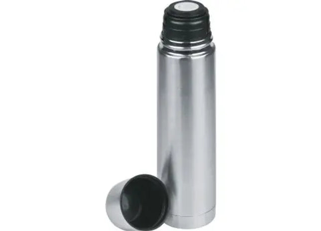 Virginia Beach Isolierflasche in Silbergrau – Modern & Effizient TK Gruppe® Grosshandel 