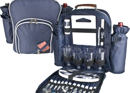 Virginia Picknick-Rucksack in Blau – Komfortabel und funktional TK Gruppe® Grosshandel 