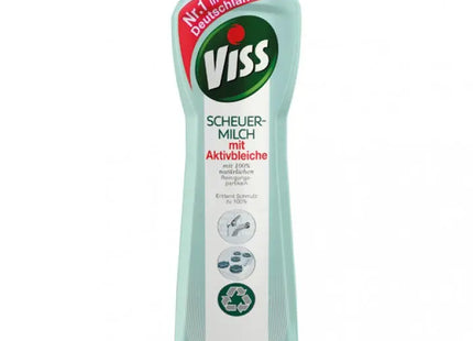 Viss Scheuermilch 500ml mit Aktivbleiche - Kraftvolle Fleckenentfernung TK Gruppe® Grosshandel 