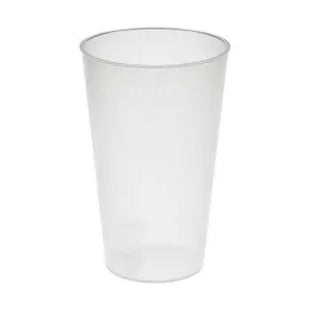 Vital Trinkbecher 400ml – Transparent-Milchig für jeden Anlass TK Gruppe® Grosshandel 