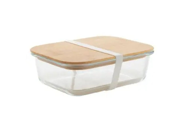 Vittata Glas-Lunchbox in Natur & Transparent – Stilvoll, Klar & Umweltfreundlich TK Gruppe® Grosshandel 