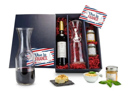 Vive la France Gourmet-Set – Elegantes Geschenk mit französischen Delikatessen TK Gruppe® Grosshandel 