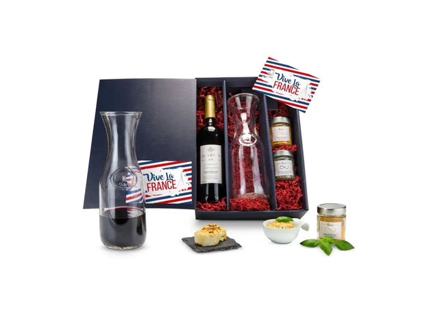 Vive la France Gourmet-Set – Elegantes Geschenk mit französischen Delikatessen TK Gruppe® Grosshandel 