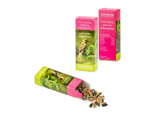 Vogelfutterstation, Futterspender für Vögel, Vogelfutterbehälter TK Gruppe® Grosshandel 