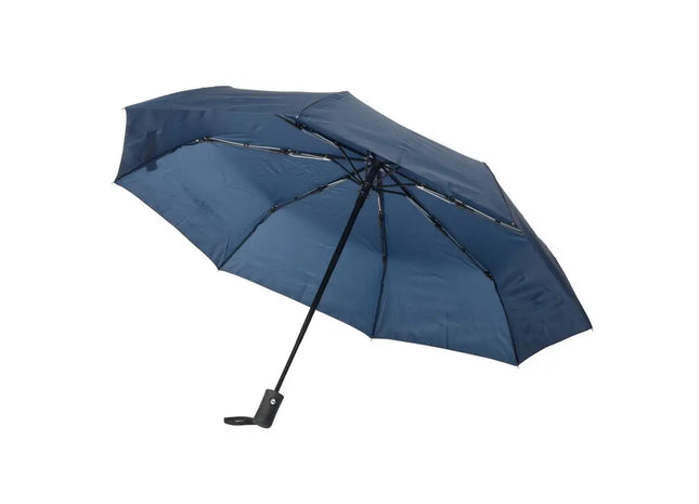 Vollautomatischer Windproof-Taschenschirm PLOPP in Marineblau - Zuverlässiger Schutz bei Wind und Regen TK Gruppe® Grosshandel 