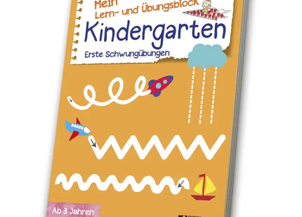 Vorschulblock: Spielerische Schwungübungen für Kindergartenkinder TK Gruppe® Grosshandel 