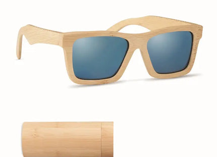 WANAKA Sonnenbrille mit Holzköcher - Stilvoll & Praktisch TK Gruppe® Grosshandel 