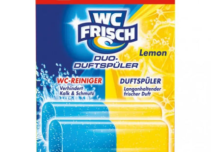 WC Frisch Duo Zitronen-Duft Nachfüllpack 2er - Langanhaltende Frische fürs Bad TK Gruppe® Grosshandel 